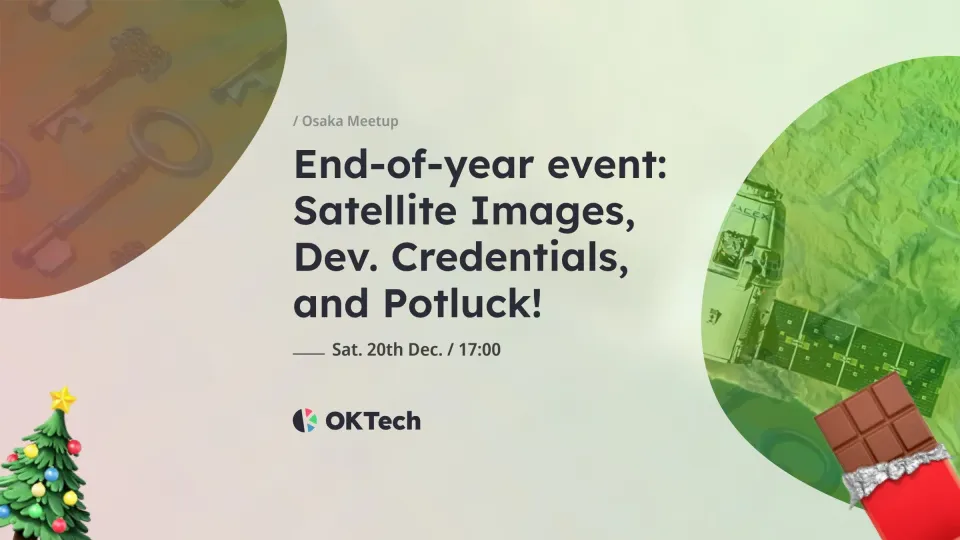 🎄End-of-year event: Satellite Images, Dev. Credentials, and Potluck!🍫